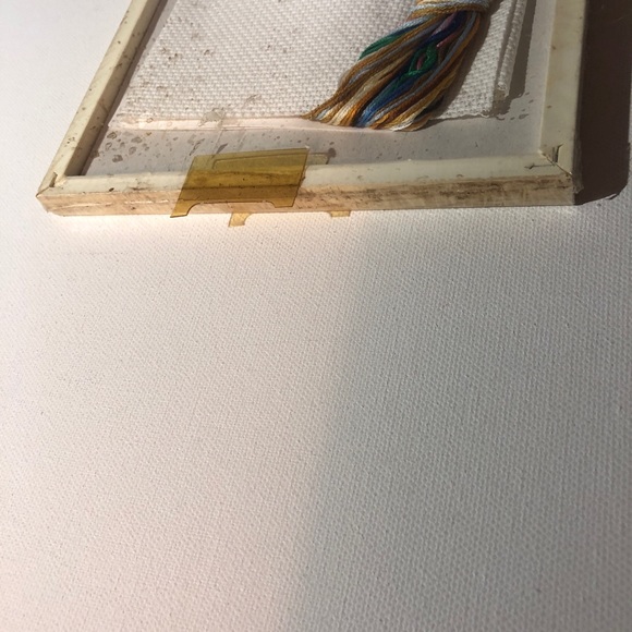 New Framed Counted Cross Stitch Set for Bathroom - Picture 6 of 9